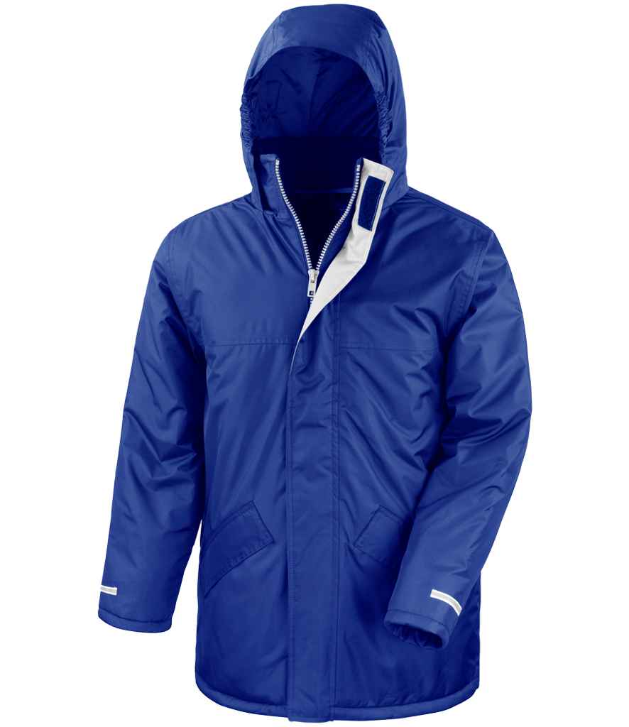 Result Core Winter Parka Jacket - Durable Waterproof Schoolwear Royal Blue 3XL
