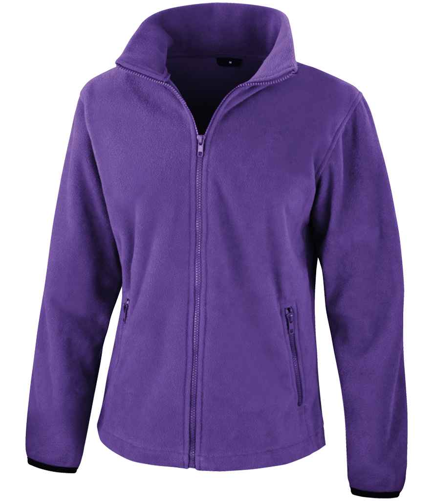 Result Core Ladies Norse Outdoor Fleece – Comfortable and Durable Outdoor Wear Purple XXL