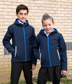 Kids soft shell jacket - Result Core Kids TX Performance Hooded Soft Shell Jacket