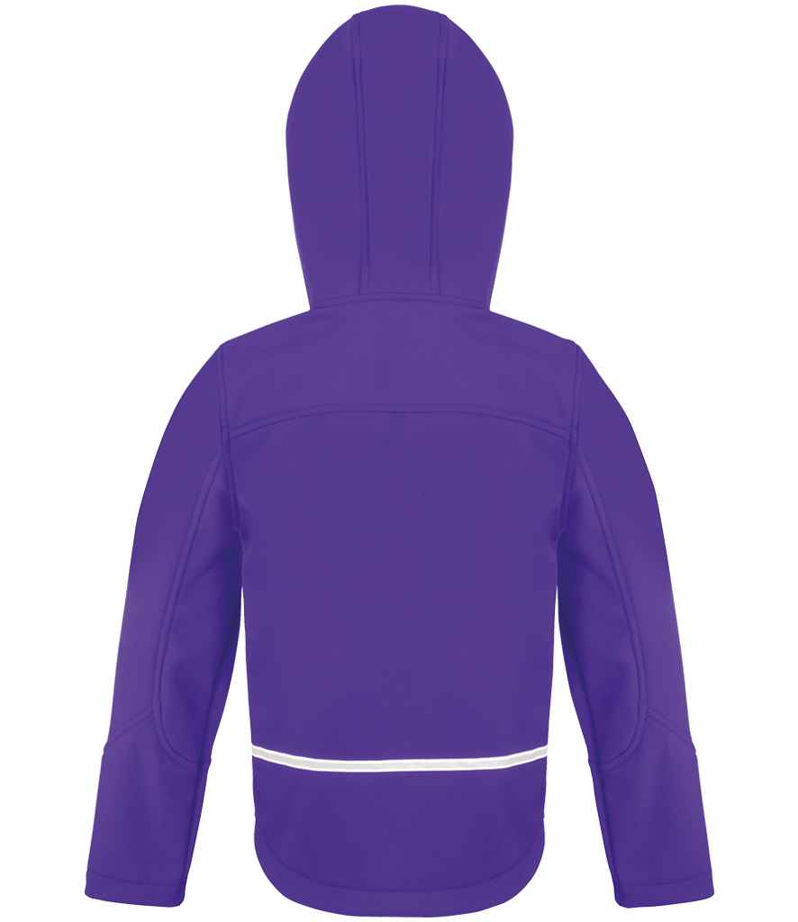 Kids soft shell jacket - Result Core Kids TX Performance Hooded Soft Shell Jacket