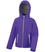 Kids soft shell jacket - Result Core Kids TX Performance Hooded Soft Shell Jacket