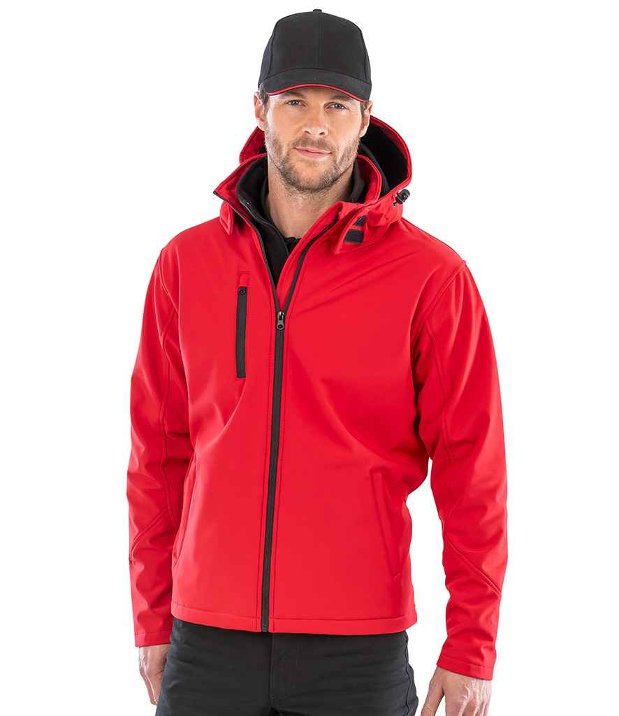 Result Core Hooded Soft Shell Jacket from Fou Tees Ireland