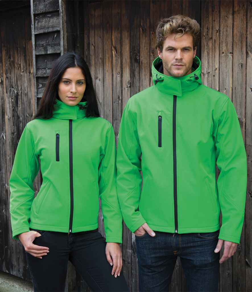 Result Core Hooded Soft Shell Jacket from Fou Tees Ireland