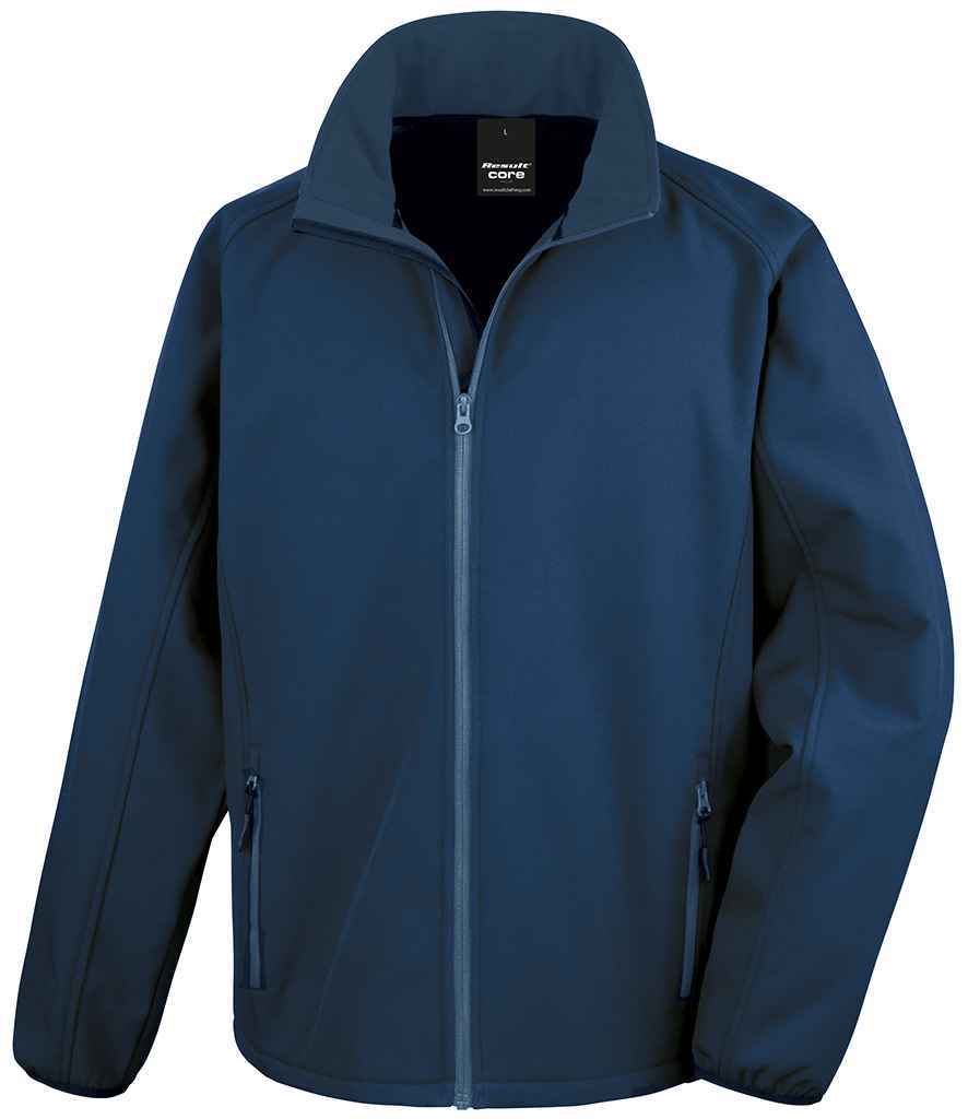 Result Core Printable Soft Shell Jacket - Durable & Customisable Outerwear