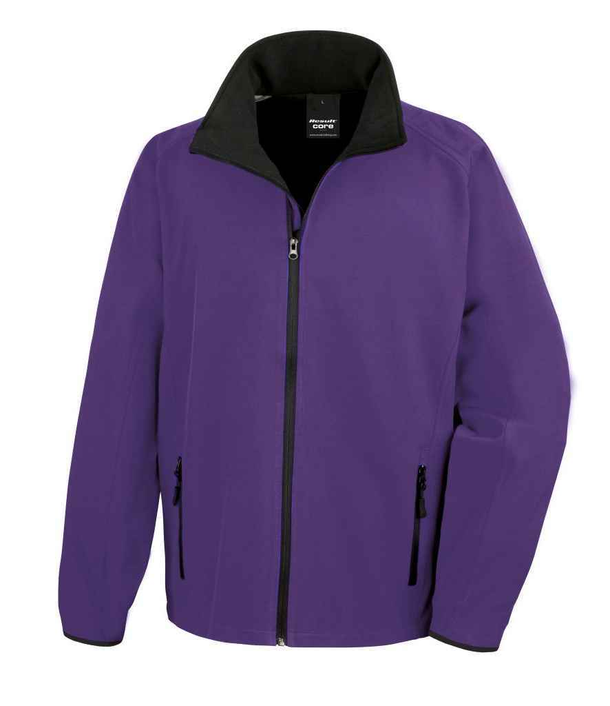 Result Core Printable Soft Shell Jacket - Durable & Customisable Outerwear