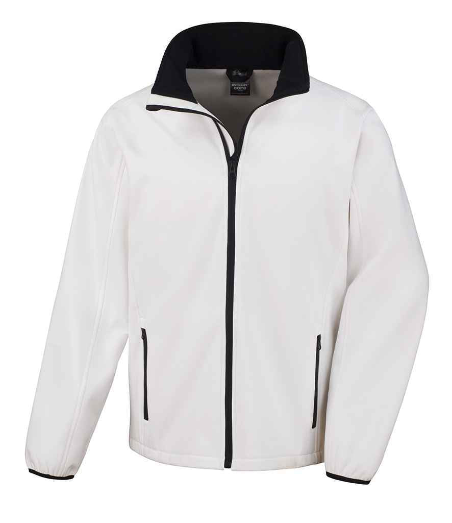 Result Core Printable Soft Shell Jacket - Durable & Customisable Outerwear