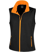Ladies Soft Shell Bodywarmer - Result Core Ladies Printable Soft Shell Bodywarmer