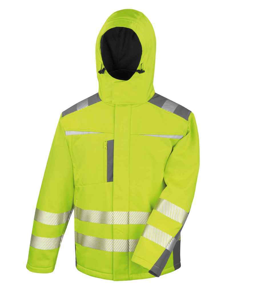 Result Safe-Guard Dynamic Soft Shell Jacket – Durable Hi-Vis Outerwear