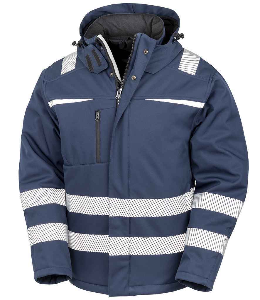 Result Safe-Guard Dynamic Soft Shell Jacket – Durable Hi-Vis Outerwear