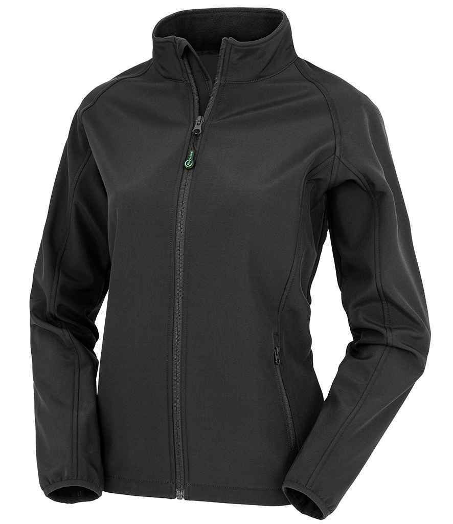 Result Recycled Ladies Soft Shell Jacket - Result Recycled Ladies Printable Soft Shell Jacket