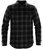 Stormtech Logan Snap Front Shirt – Durable and Stylish Unisex Shirt Carbon Plaid 6XL