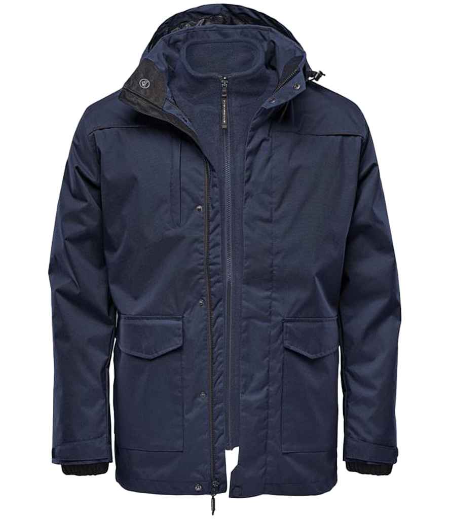 Stormtech Vortex HD 3-in-1 Parka Jacket – Durable Outdoor and Leisure Wear Navy 6XL