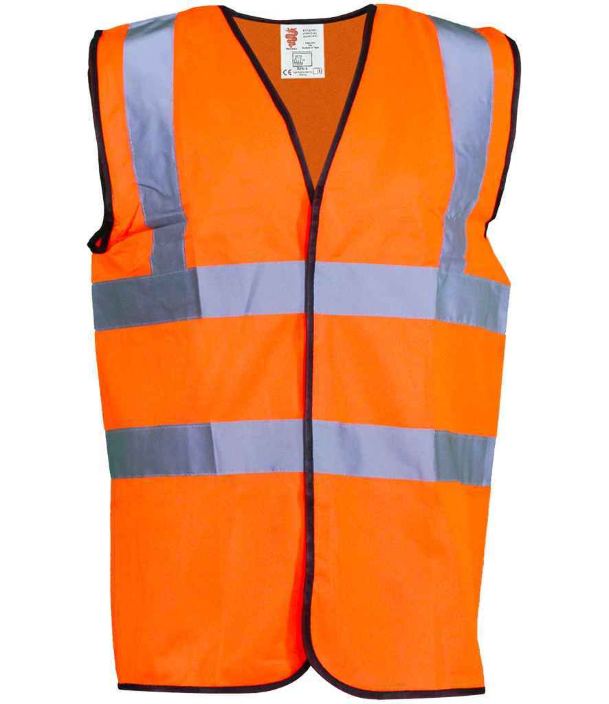 Warrior Hi-Vis Waistcoat – Durable Safety Wear for Irish Businesses