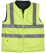 Warrior Hi-Vis Reversible Bodywarmer | Fou Tees Ireland