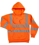 Warrior Hi-Vis Pull On Hoodie for Safety and Visibility