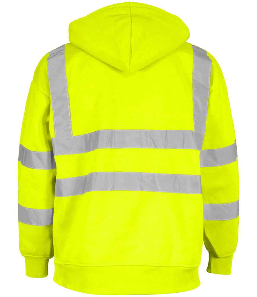 Warrior Hi-Vis Pull On Hoodie for Safety and Visibility