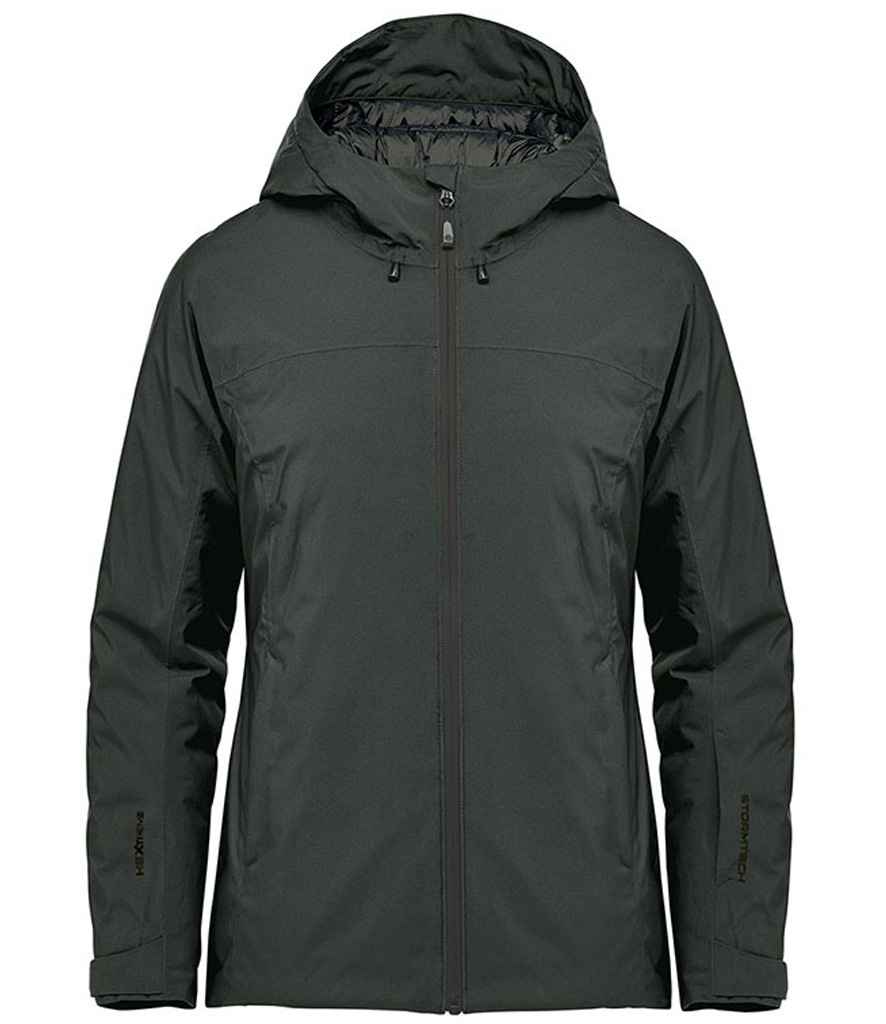 Stormtech Ladies Nostromo Thermal Shell Jacket - Warm, Waterproof Outerwear for Ireland Graphite Grey/Black 3XL
