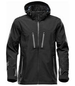 Stormtech Patrol Hooded Soft Shell Jacket – Durable Waterproof Outerwear for Irish Businesses Black/Carbon 6XL