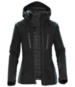 Stormtech Ladies Matrix System 3-in-1 Jacket – Durable Waterproof Outerwear Black/Carbon 3XL