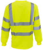 Yoko Hi-Vis Long Sleeve T-Shirt – High Visibility Safetywear from Fou Tees Ireland