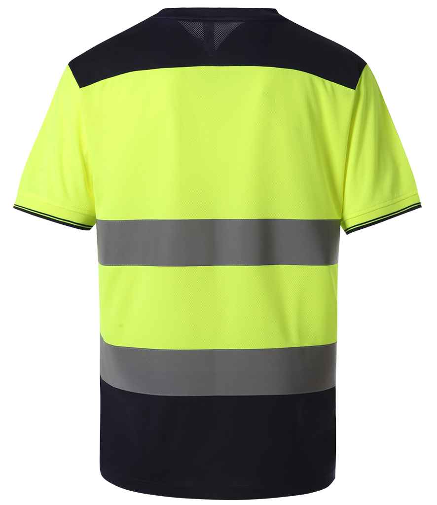 Yoko Hi-Vis Two Tone T-Shirt for Bulk Orders in Ireland
