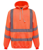 Yoko Hi-Vis Pull Over Hoodie – High Visibility Safety Hoodie for Irish Businesses Orange 3XL