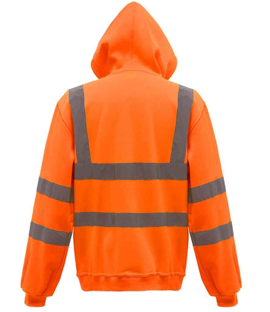 Yoko Hi-Vis Zip Hoodie – Reliable Safetywear for Irish Businesses
