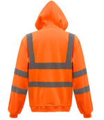 Yoko Hi-Vis Zip Hoodie – Reliable Safetywear for Irish Businesses