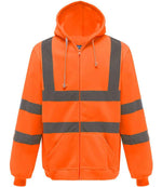 Yoko Hi-Vis Zip Hoodie – Reliable Safetywear for Irish Businesses Orange 3XL