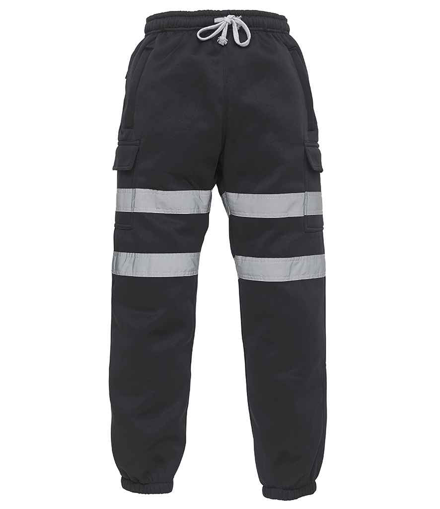 Yoko Hi-Vis Jog Pants – Durable Safety Workwear Black 3XL