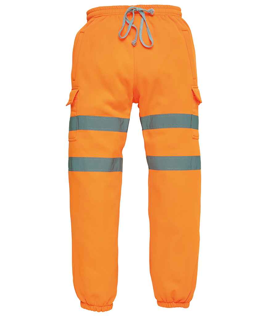 Yoko Hi-Vis Jog Pants – Durable Safety Workwear Orange 3XL