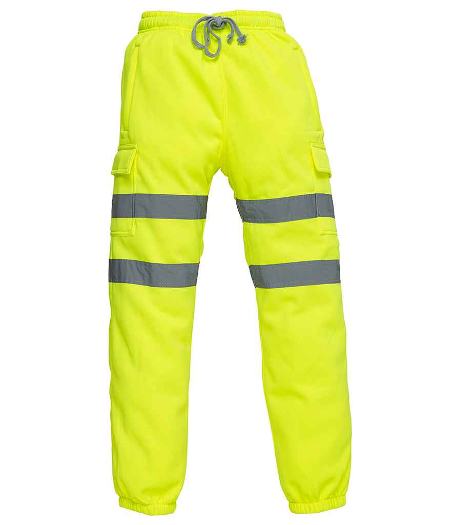 Yoko Hi-Vis Jog Pants – Durable Safety Workwear Yellow 3XL