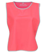 Yoko Hi-Vis Reflective Border Tabard – Durable High Visibility Safety Wear Pink L/XL