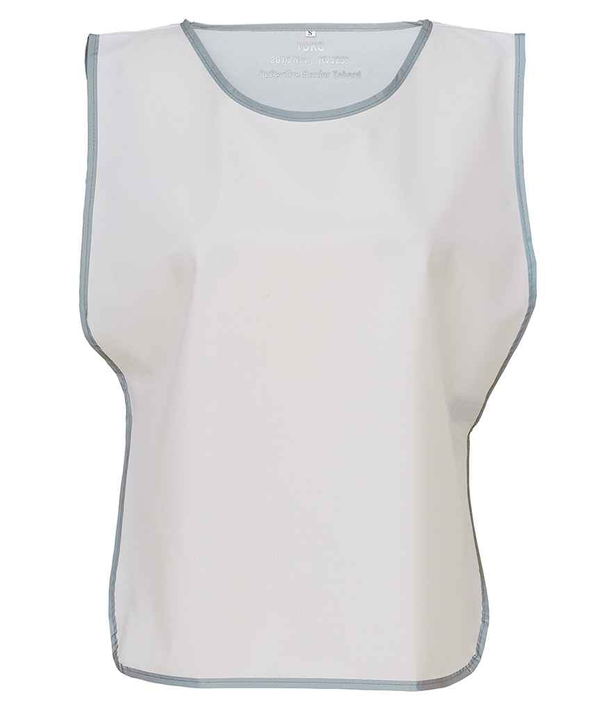 Yoko Hi-Vis Reflective Border Tabard – Durable High Visibility Safety Wear White L/XL
