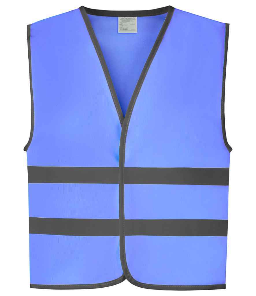 Yoko Kids Hi-Vis Two Band Waistcoat – Safety and Visibility for Children