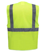 Hi-Vis Executive Waistcoat - Yoko Hi-Vis Top Cool Open Mesh Executive Waistcoat