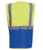 Hi-Vis Executive Waistcoat - Yoko Hi-Vis Top Cool Open Mesh Executive Waistcoat