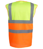 Yoko Two Tone Waistcoat – High Visibility Safety Waistcoat by YOKO