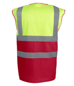 Yoko Two Tone Waistcoat – High Visibility Safety Waistcoat by YOKO