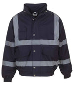 Yoko Hi-Vis Classic Bomber Jacket for Bulk Orders - Fou Tees Ireland