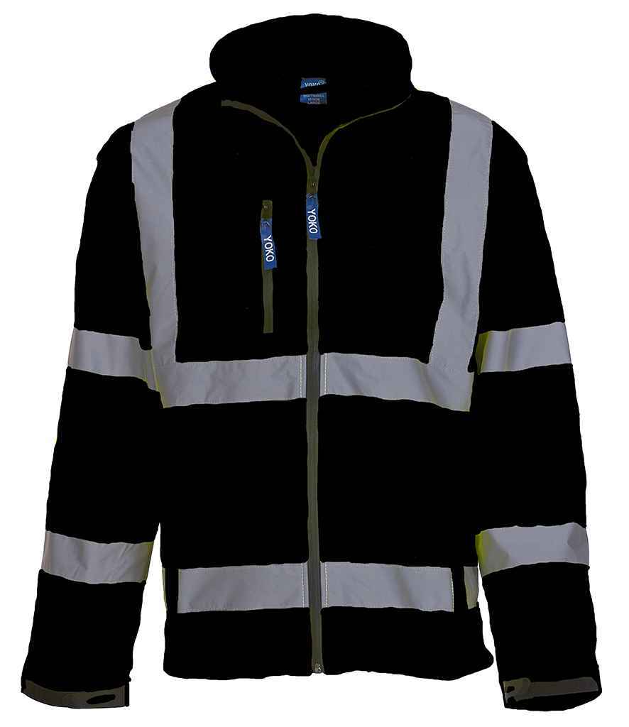 Yoko Hi-Vis Soft Shell Jacket – Durable Safetywear for Irish Businesses