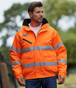 Yoko Fontaine Flight Jacket - Durable High Visibility Safety Jacket by YOKO
