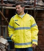 Yoko Fontaine Storm Jacket – Durable Hi-Vis Safety Jacket from Fou Tees Ireland
