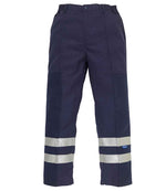 Yoko Reflective Poly/Cotton Ballistic Trousers for Enhanced Safety and Comfort Navy 42/L