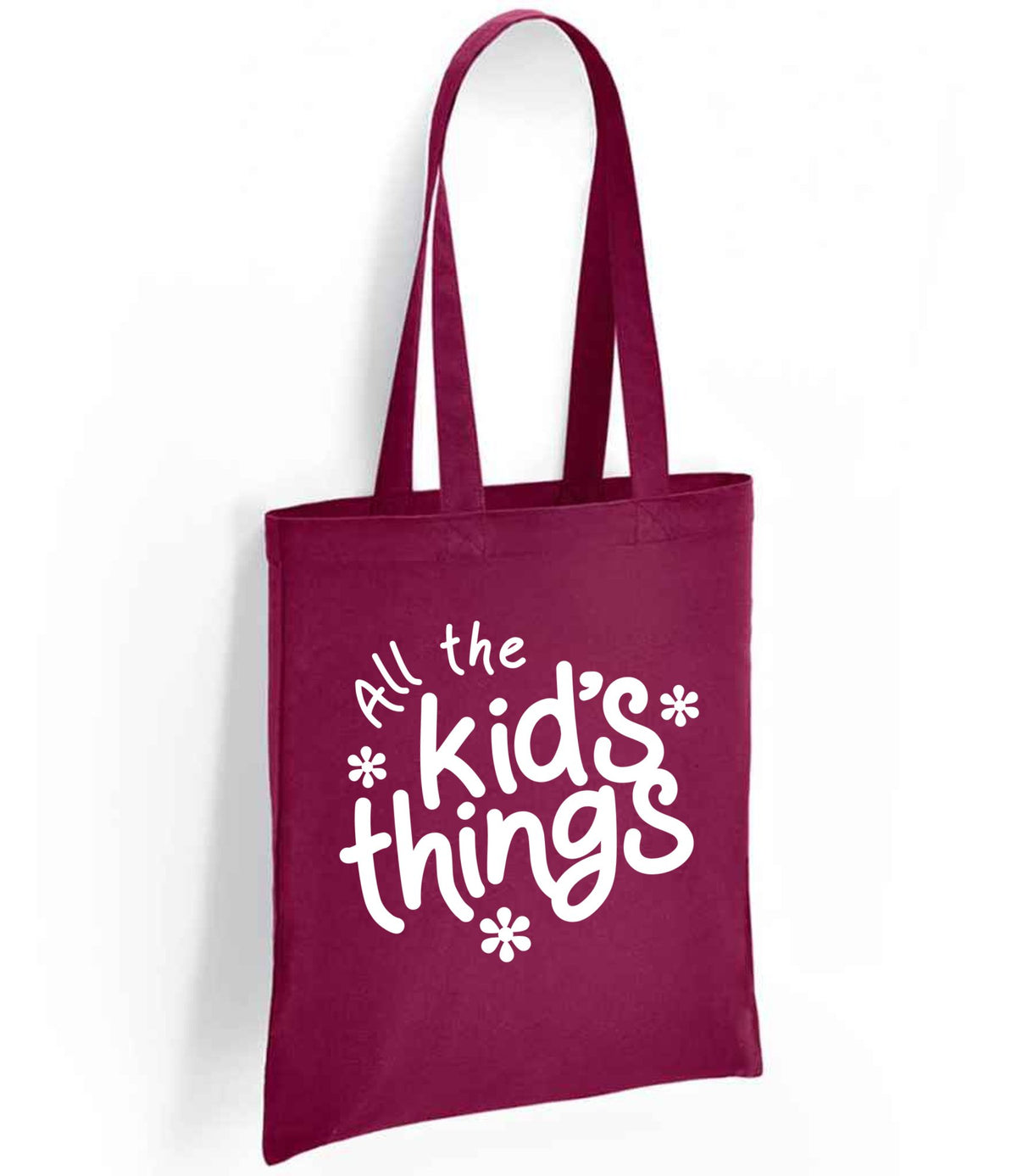 All the Kid's Things tote bag in burgundy