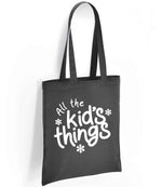 All the Kid's Things tote bag in charcoal