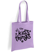 All the Kid's Things tote bag in lavender