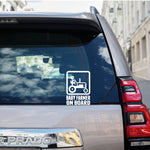 Baby Farmer on Board – Bumper Sticker in Dark