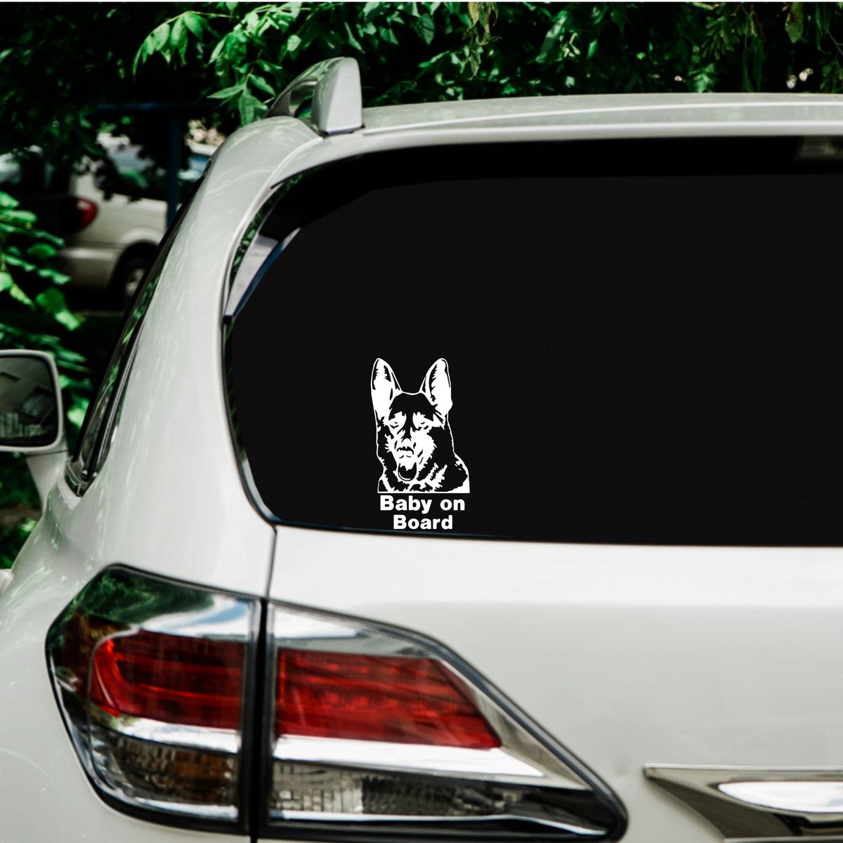 Baby on Board – Bumper Sticker in Dark