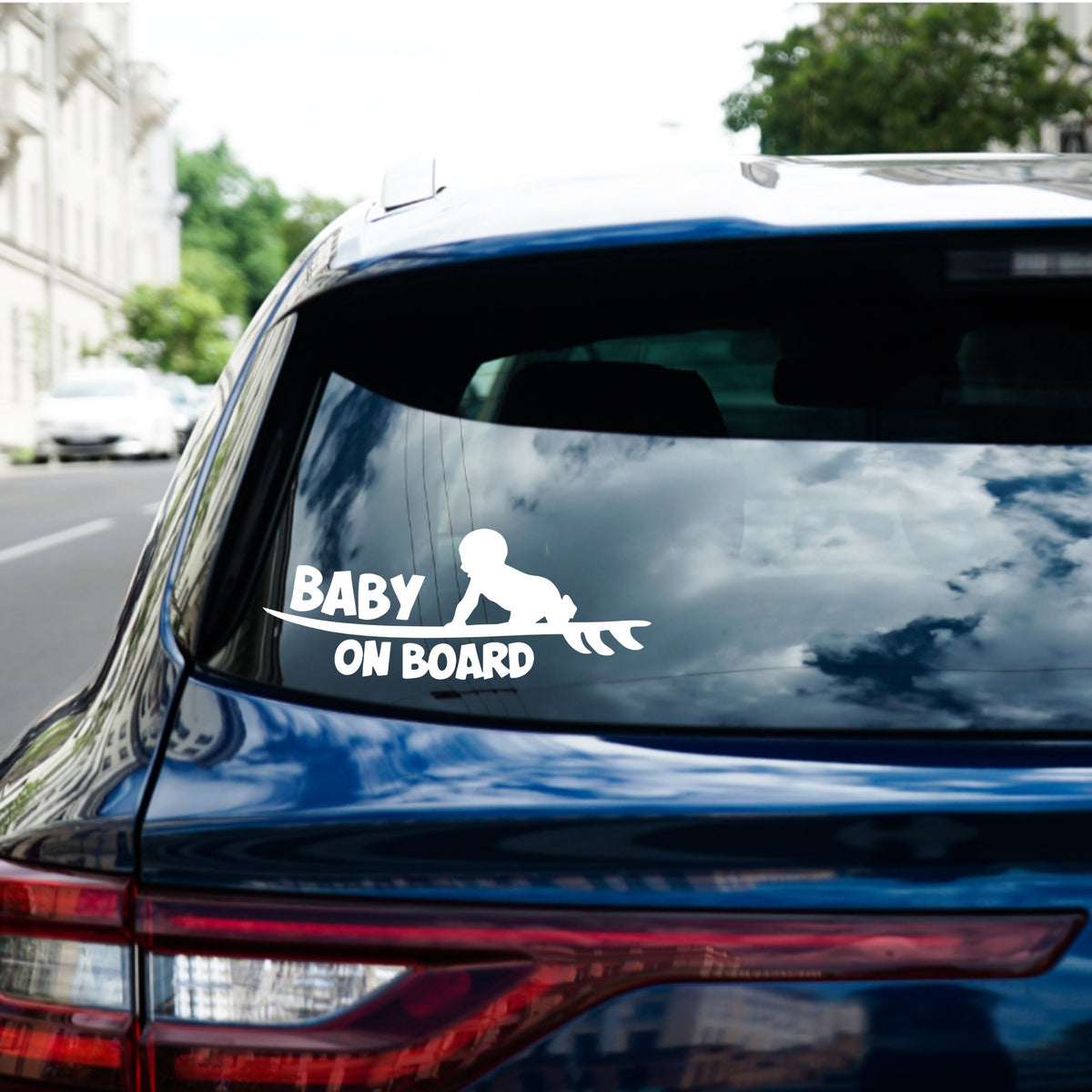 Baby on Board – Bumper Sticker in Dark